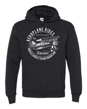Load image into Gallery viewer, Aeroplane Rides Hooded Sweatshirt