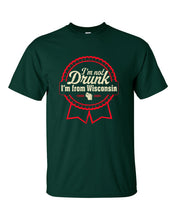 Load image into Gallery viewer, Wisconsin Drinking Graphic Tee
