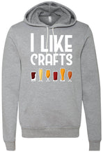 Load image into Gallery viewer, I Like Crafts Hooded Sweatshirt

