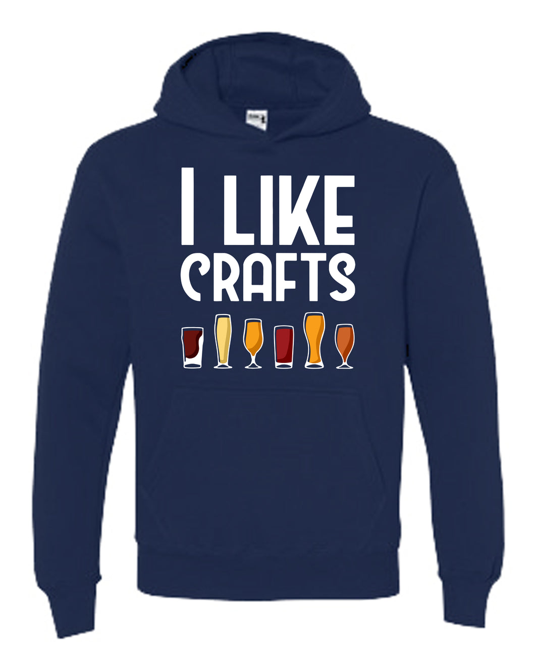 I Like Crafts Hooded Sweatshirt