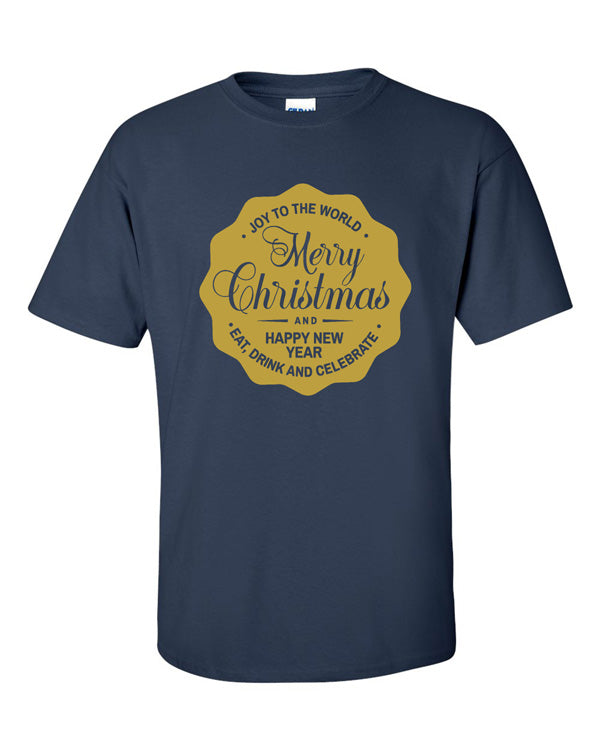 Joy to the World Bottle Cap Holiday Tee