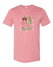 Load image into Gallery viewer, Joy to the World Christmas Tee
