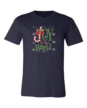 Load image into Gallery viewer, Joy to the World Christmas Tee
