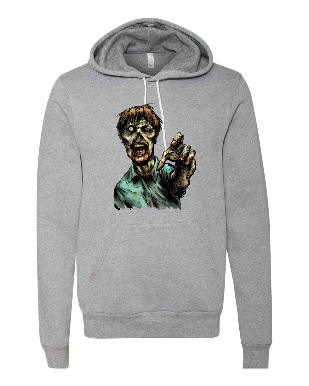 Zombie Halloween Hooded Sweatshirt