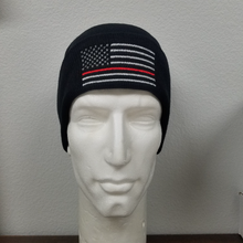 Load image into Gallery viewer, Thin Red Line Beanie
